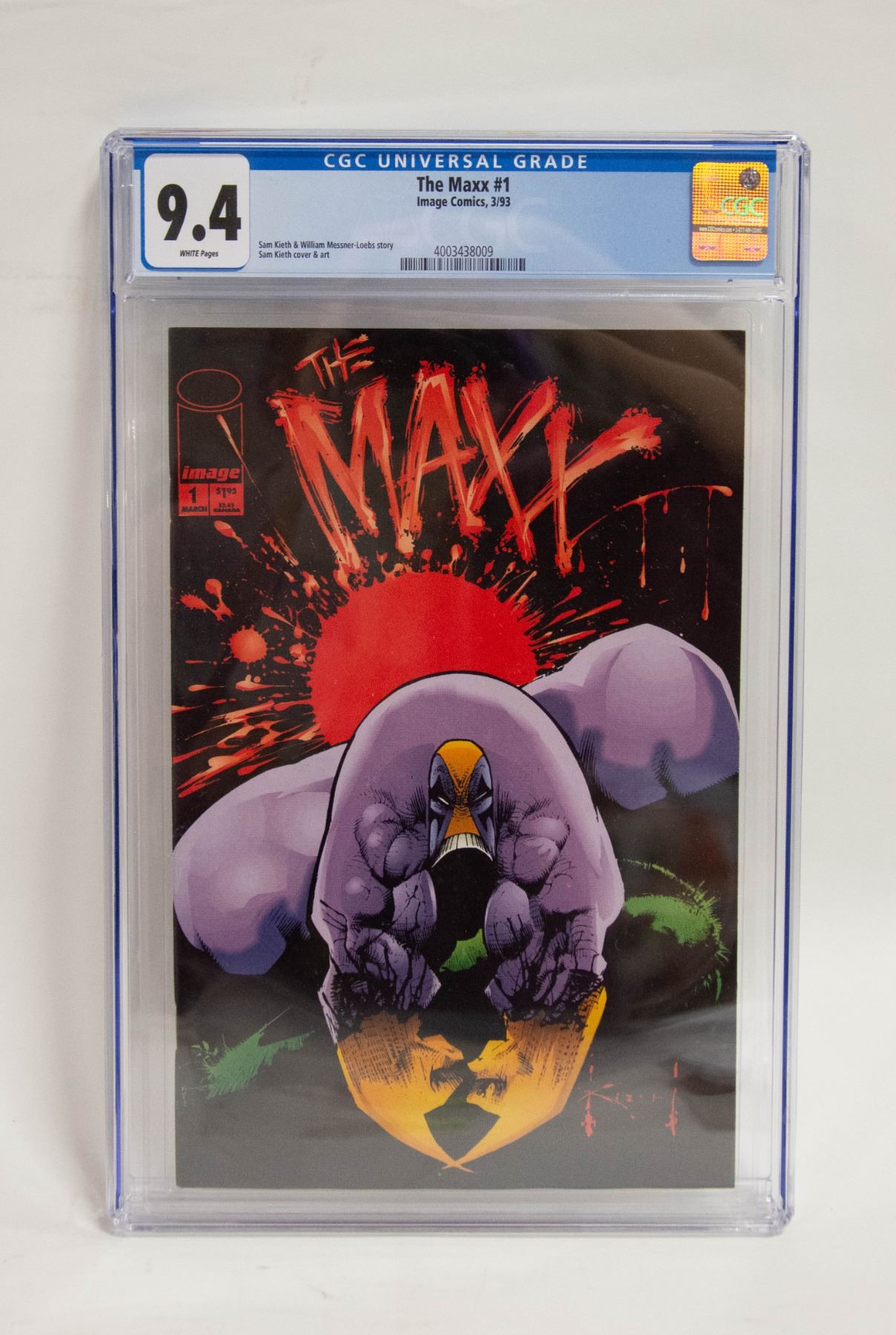 Image The Maxx 1 Cgc Comic